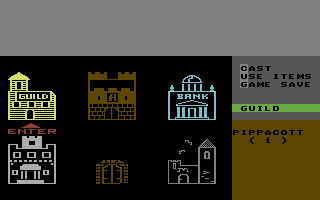 Phantasie II screenshot 3 for Commodore 64